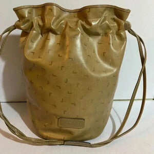 Lancel PVC  leather vintage shoulder bag